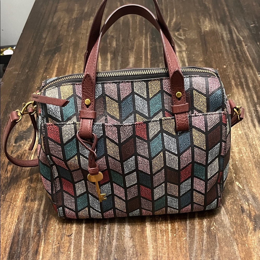 Fossil Satchel or Crossbody